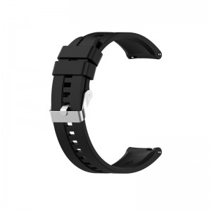 Pulseira Universal 20 mm Amazfit Bip / GTS / Bip Lite / Huawei / Samsung / COOL Oslo Black